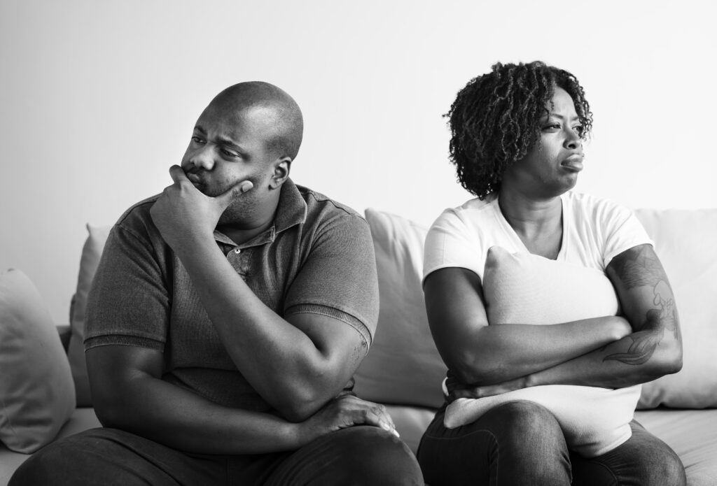 Family law consultation between a solicitor and client